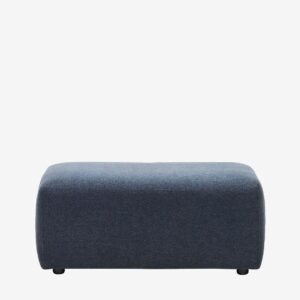 Kave Home – Puff / Ändsektion Neom – Blå – Fotpallar & puffar – Från Homeroom