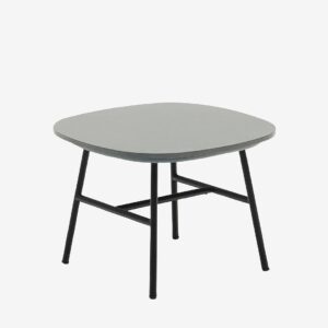 Kave Home – Sidobord Bramant, 60 x 60 cm – Svart – Sidebord – Från Homeroom