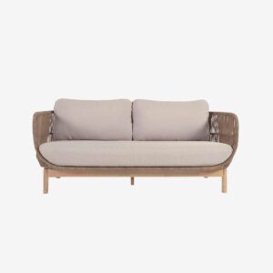 Kave Home – Soffa Catalina, 3-sits – Brun – Loungesoffor – Från Homeroom