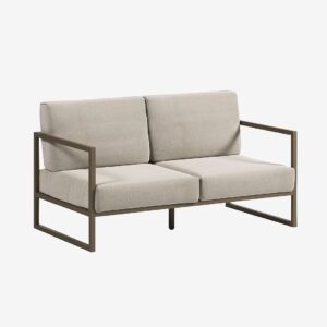 Kave Home – Soffa Comova, 2-sits – Grå – Loungesoffor – Från Homeroom