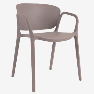 Kave Home – Stol Ania, 4-pack – Brun – Matstolar – Från Homeroom