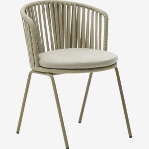 Kave Home – Stol Saconca, 4-pack – Beige – Matstolar – Från Homeroom