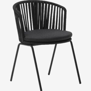 Kave Home – Stol Saconca, 4-pack – Svart – Matstolar – Från Homeroom