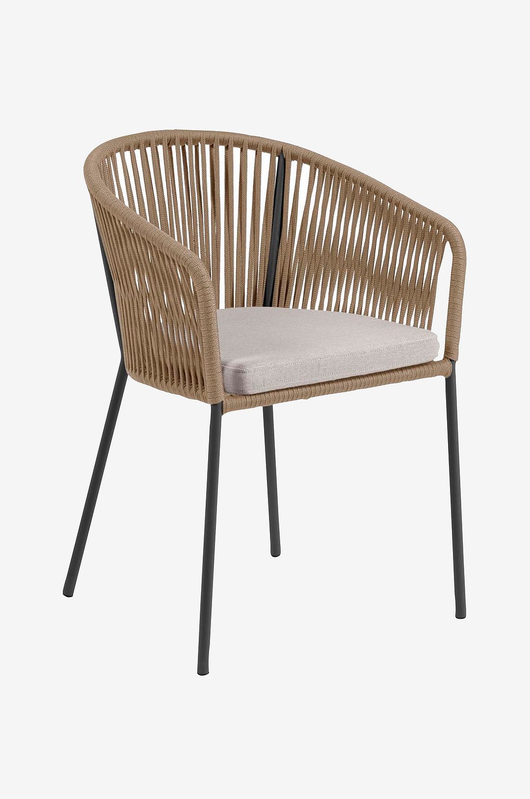 Kave Home – Stol Yanet, 4-pack – Beige – Matstolar – Från Homeroom