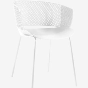 Kave Home – Stol Yeray, 4-pack – Vit – Matstolar – Från Homeroom