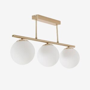 Kave Home – Taklampa Mahla – Mässing – Takpendlar – Från Homeroom