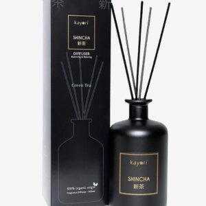 Kayori – Doftpinnar – 500ml – Shincha – Svart – Doftljus & doftpinnar – Från Homeroom