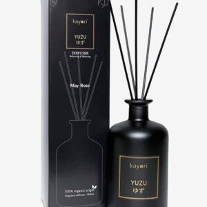 Kayori – Doftpinnar – 500ml – Yuzu – Svart – Doftljus & doftpinnar – Från Homeroom