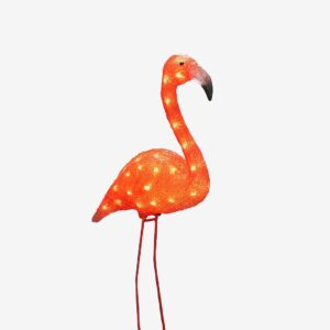 Konstsmide – Flamingo LED höjd 70 cm – Orange – Dekorationsbelysning – Från Homeroom