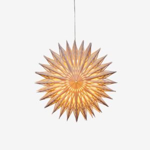 Konstsmide – Pappersstjärna Blomma 60cm – Vit – Adventsstjärnor – Från Homeroom