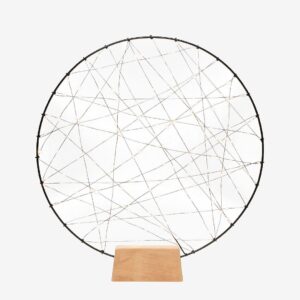 Konstsmide – Rund metalldekoration 160 LED 64cm – Svart – Dekorativ julbelysning – Från Homeroom