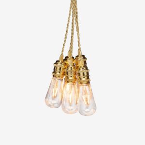 Konstsmide – Slinga E27 8 LED utbytbar 350cm – Guld – Ljusslingor – Från Homeroom