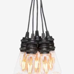 Konstsmide – Startset Ljusslinga ALVA E27 10 LED 915 cm – Svart – Ljusslingor – Från Homeroom