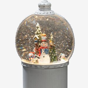 Konstsmide – Vattenfylld juldekoration höjd 21 cm – Vit – Dekorativ julbelysning – Från Homeroom