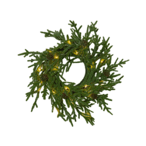 Krans Lummer 38cm Green