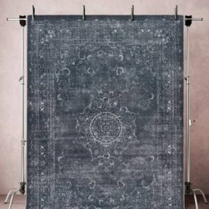 LADIK slätvävd matta 250×350 cm Grå