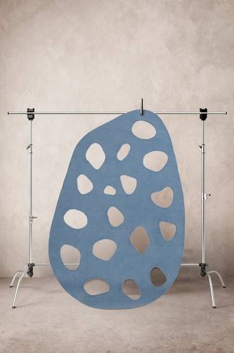 LANCY luggmatta 160×230 cm Blå