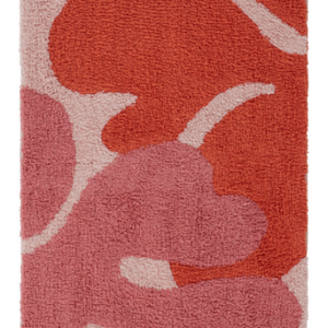 LAURIE badrumsmatta Rosa/orange/natur