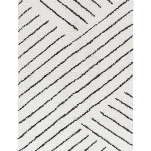 LAVA badrumsmatta Naturvit/svart