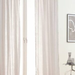 LAYER multifunktionsgardin 2-pack Ljusgrå