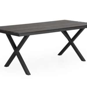 LEONE Trädgårdsbord Svart