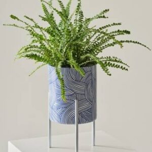 LEROY kruka ø 12.7 cm Blå