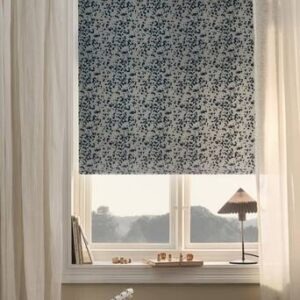 LETICIA rullgardin – höjd 140 cm Blå