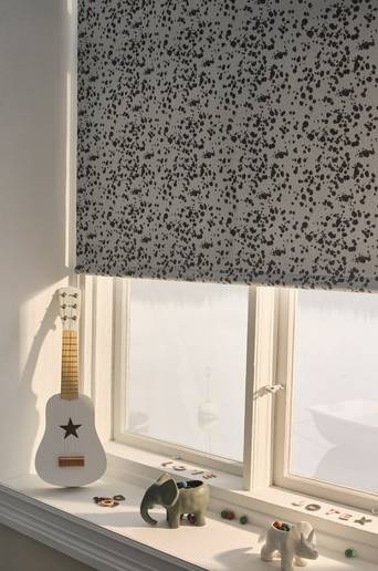 LETICIA rullgardin – höjd 140 cm Grå