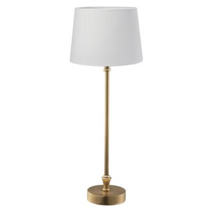 LIAM Bordslampa 59cm Guld/Vit