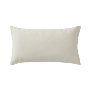 LILIA örngott 90×50 cm – ekologisk Naturvit