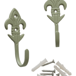 LILY omtagskrok 2-pack Ljusgrön