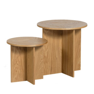 LINA Sidobord 2-set Natur