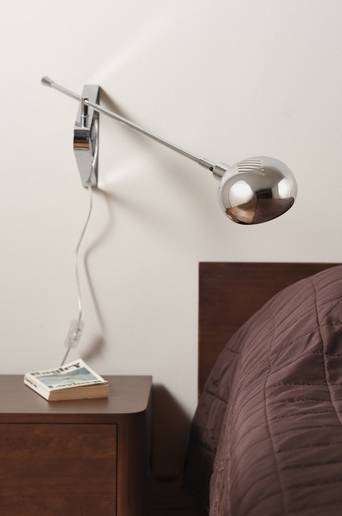 LINCON vägglampa Krom