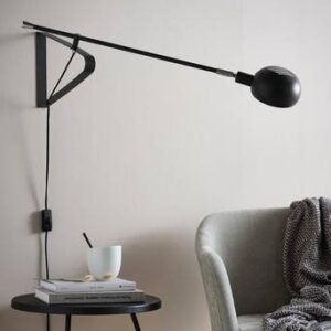 LINCON vägglampa Mattsvart