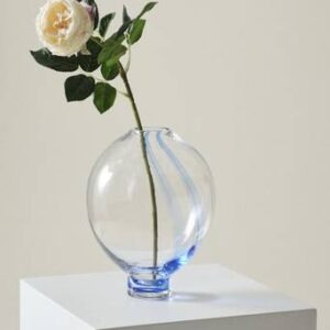 LINES glasvas Glas/blå