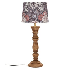 LODGE Bordslampa Dahlia Brun