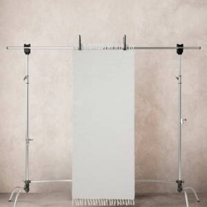 LOO slätvävd matta Naturvit