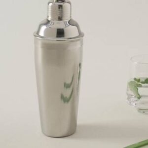 LOOP cocktail shaker Silver