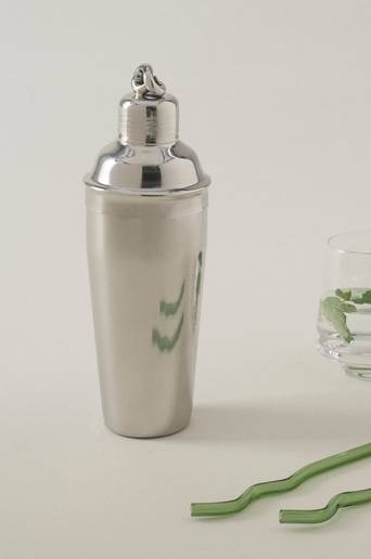 LOOP cocktail shaker Silver