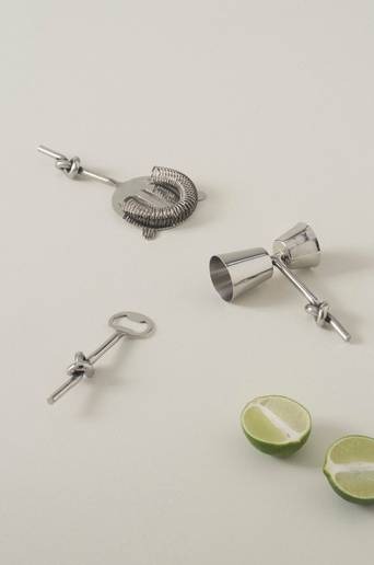 LOOP drinkset 3 delar Silver