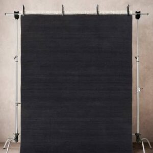 LORI PLAIN ullmatta 200×300 cm Svart