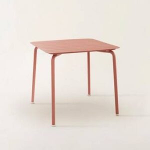 LORIENT bord 80×81 cm Mörk puderrosa