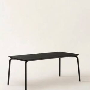 LORIENT matbord 85×180 cm Svart
