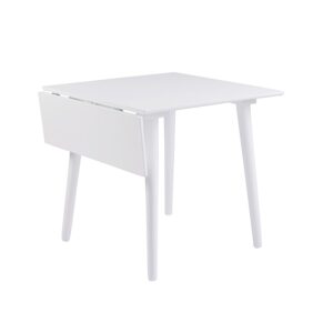 LOTTA Matbord Vit Klaff 80+25