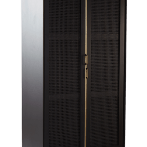 LOUISIANA skåp – hög Svart