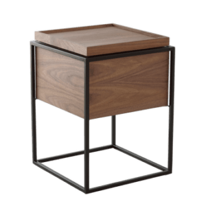 LUDVIKA sidobord Träfärgad