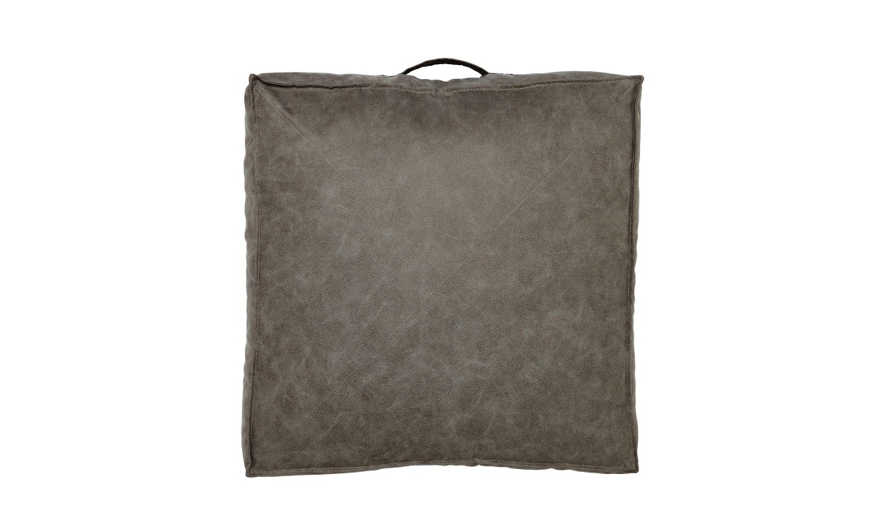 LYCKE Sittpuff Mörkbrun