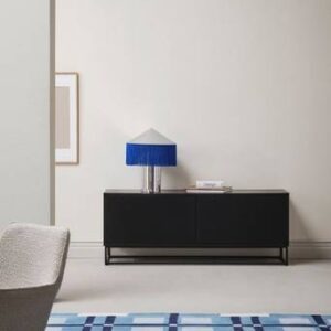 LYCKEBY tv-bänk 42×140 cm Svart