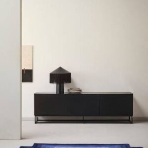 LYCKEBY tv-bänk 42×180 cm Svart