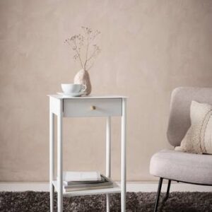 LYNTON sidobord 35×40 cm Vit